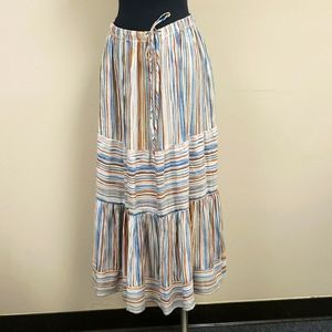 Karen Kane Stripe Peasant Skirt - Size Small